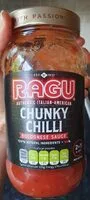 Mängden socker i Ragu chunky chilli