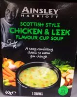 Mängden socker i Scottish style chicken & leek flavour cuup soup