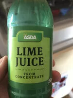 Mängden socker i Lime Juice From Concentrate