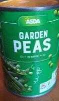 Mängden socker i Garden peas