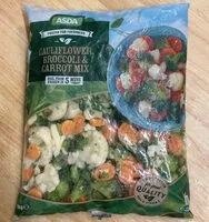 Mängden socker i Cauliflower, Broccoli & Carrot Mix