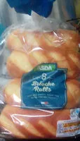 Mängden socker i 8 Brioche Rolls