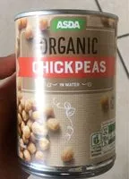 Mängden socker i Asda Organic Chickpeas