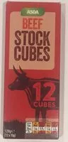 Mängden socker i Beef Stock Cubes (12 x)