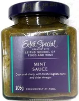 Mängden socker i Mint Sauce