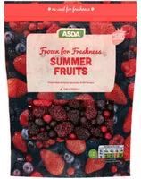 Mängden socker i Summer fruits