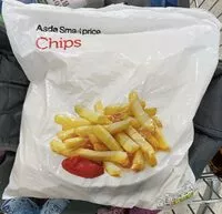 Mängden socker i Chips