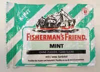 Mängden socker i Fisherman's friend mint