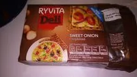 Mängden socker i RYVITA DELI Sweet onion crispbread