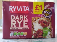 Mängden socker i Dark rye