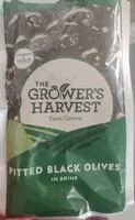 Mängden socker i Pitted black olives in brine