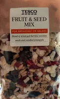 Mängden socker i Fruit & Seed Mix