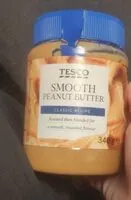 Mängden socker i smooth peanut butter