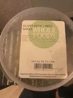 Mängden socker i Olives with sweet garlic