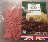 Mängden socker i British lamb mince
