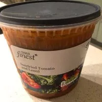 Mängden socker i Sun dried tomato and lentil soup