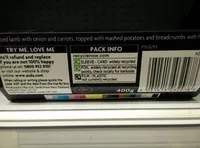 Mängden socker i Shepherd's Pie