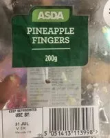 Mängden socker i Pineapple Fingers