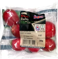 Mängden socker i British Radish
