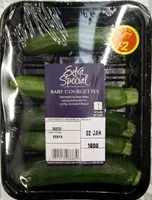 Mängden socker i Baby Courgettes