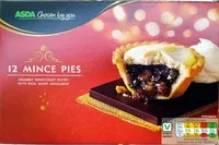 Mängden socker i 12 Mince Pies