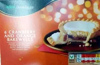 Mängden socker i 6 Cranberry and Orange Bakewells