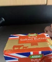 Mängden socker i Salted butter