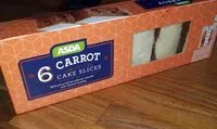 Mängden socker i Carrot cake slices
