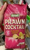 Mängden socker i Prawn cocktail crisp