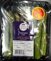 Mängden socker i Asparagus