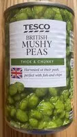 Mängden socker i British Mushy Peas