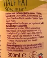 Mängden socker i Healthy Living Crème Fraîche