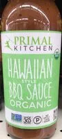 Mängden socker i Hawaiian style BBQ Sauce Organic