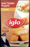 Mängden socker i Chicken Nuggets Cheese