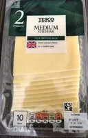 Mängden socker i Medium cheddar