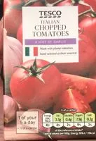 Mängden socker i Chopped tomatoes