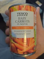 Mängden socker i Baby Carrots In Water