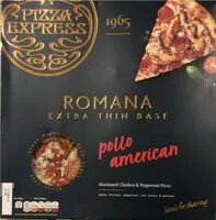 Mängden socker i Pizza Romana pollo american