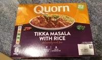 Mängden socker i Quorn Tikka Massala with rice