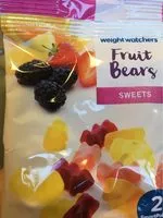 Mängden socker i Fruit Bears