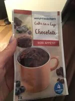 Mängden socker i Cake in a Cup Chocolate