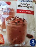 Mängden socker i Weicht Watchers Mousse Au Chocolat