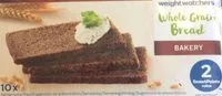 Mängden socker i Whole grain bread