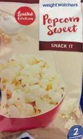 Mängden socker i Popcorn Sweet