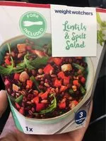 Mängden socker i Weight Watchers lentils salad