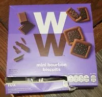 Mängden socker i Biscuits mini bourbon