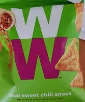 Mängden socker i WW thai sweet chili snack