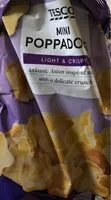 Mängden socker i Tesco Mini Poppadoms