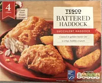 Mängden socker i Battered Haddock
