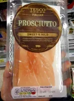 Socker och näringsämnen i Tesco italian